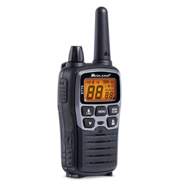 Rádio XT70 casal pmr446 Midland