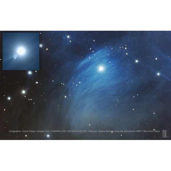 EXPLORE SCIENTIFIC Câmara a cores para o céu profundo 26MP