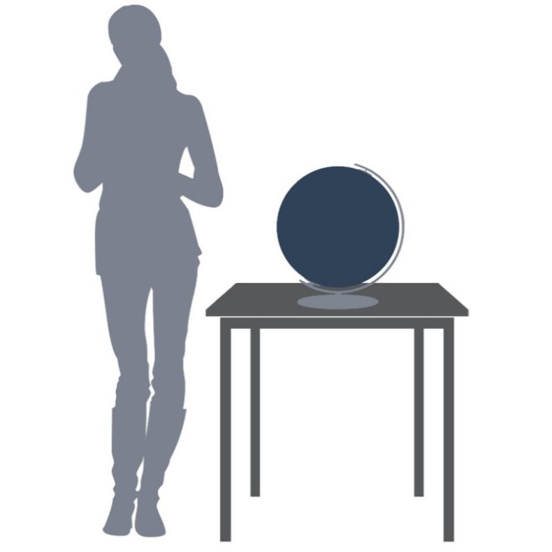 Globo Planetário Columbus Plutão 40cm Globo Planetário Columbus Plutão 40cm