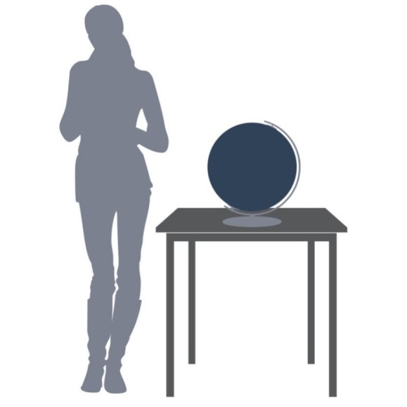 Globo lunar Columbus 40 cm