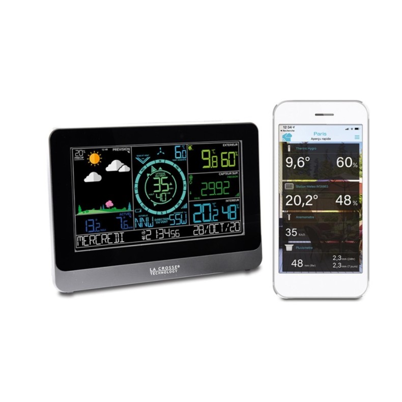 Estação meteorológica LA CROSSE... Estação meteorológica LA CROSSE...