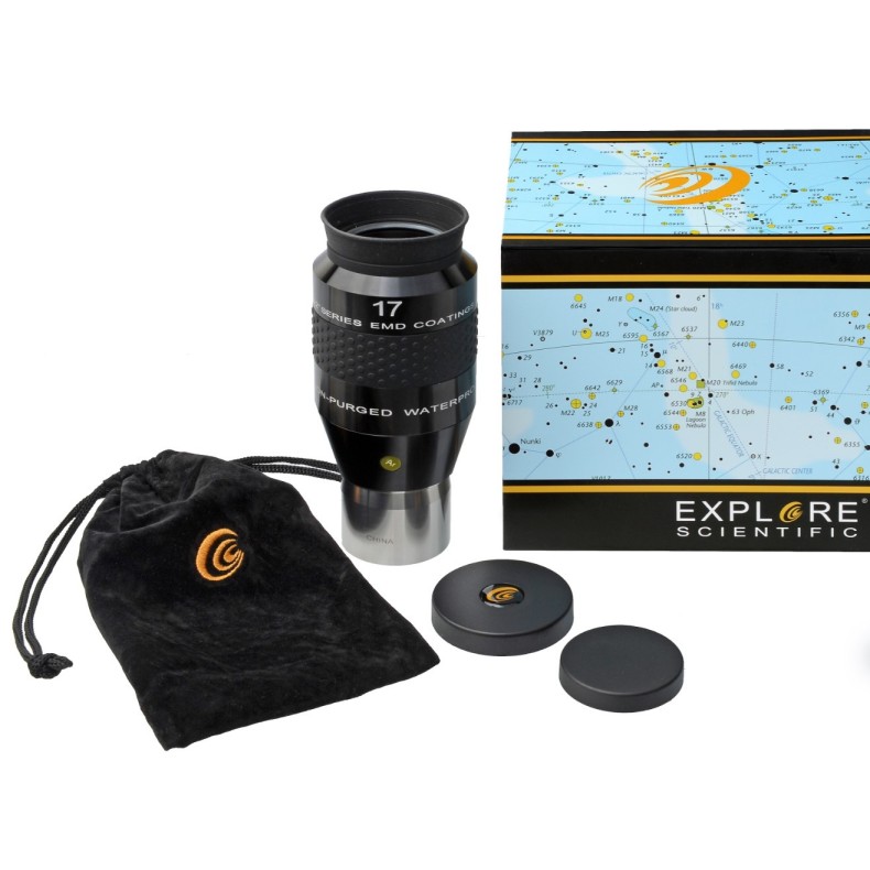 Ocular EXPLORE SCIENTIFIC 92° LER 17mm Ocular EXPLORE SCIENTIFIC 92° LER 17mm