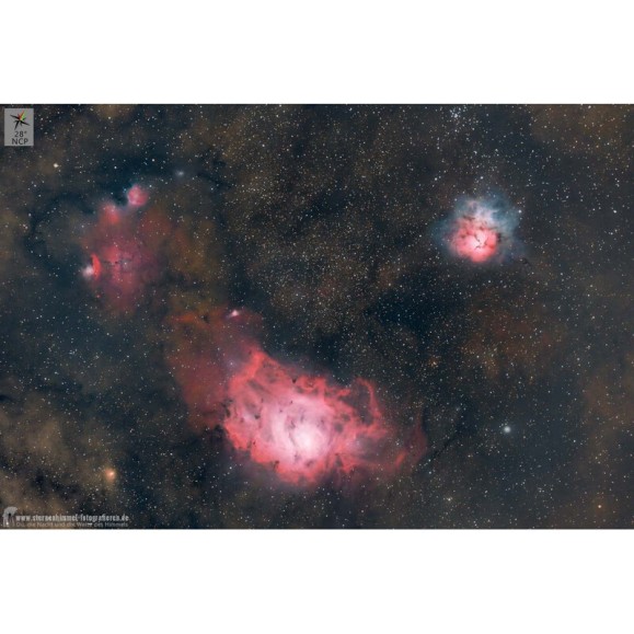 Omegon Tubo refratário apocromático Pro AP 106/700 Triplet ED FCD-100