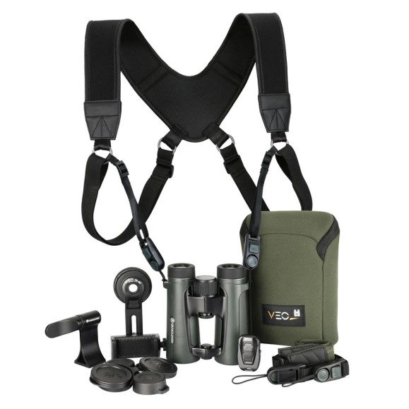Vanguard KIT PRISMÁTICO Baixa dispersão VEO HD IV 8X42 8420BDL DLX