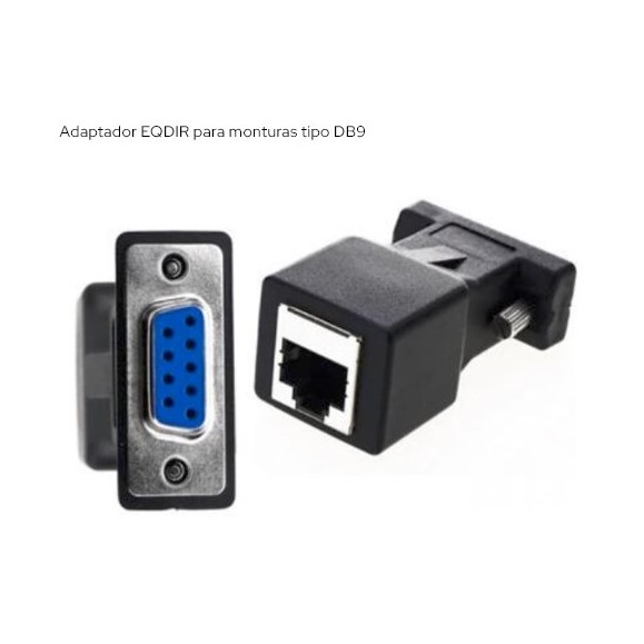 Cabo USB EQDIR para EQMOD + adaptador DB9