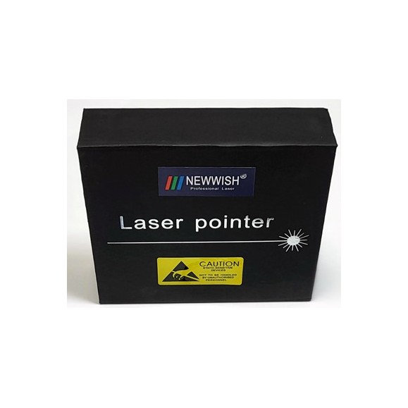 Ponteiro laser verde 50 mW ON/OFF (532nm) NewWish-850