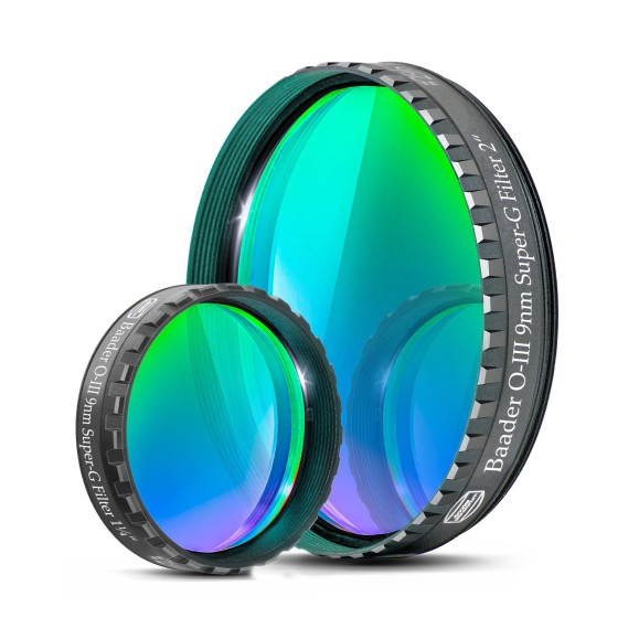 Filtro Baader O-III 2" Super-G (9 nm) - optimizado para CMOS