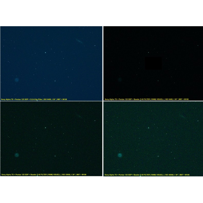 Baader O-III filtro 1¼" (10nm) visual Baader O-III filtro 1¼" (10nm) visual