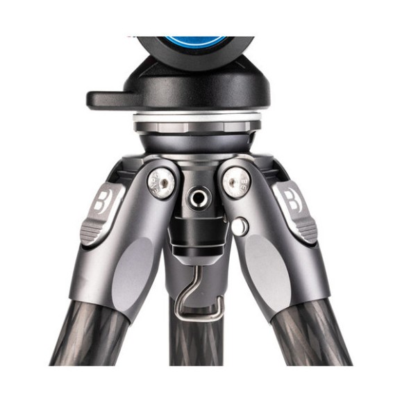 Kit de tripé Benro Tortoise 24CLV Carbon + S4Pro