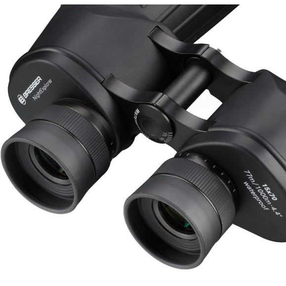 Binóculos BRESSER NightExplorer 15x70 (com tripé e mochila)