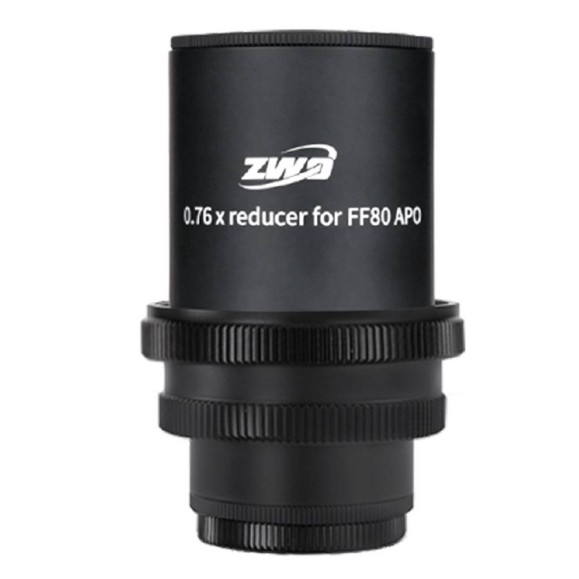 ZWO Redutor de aplanador 0,76x PARA FF80