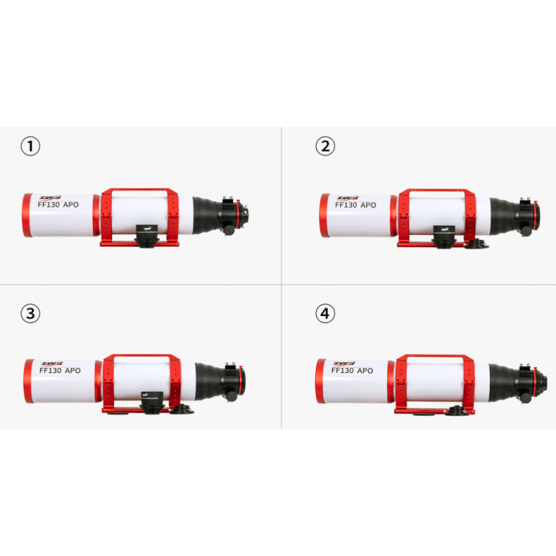 ZWO Redutor de aplanador 0,7x para... ZWO Redutor de aplanador 0,7x para...