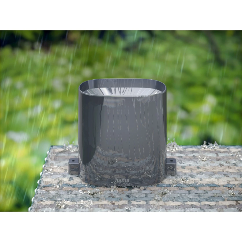 HAMA Estação meteorológica Rainy Black HAMA Estação meteorológica Rainy Black