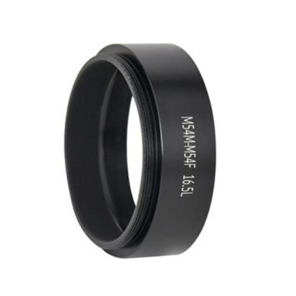 ZWO Anel de extensão 16,5 mm M54/M54 (M/F)