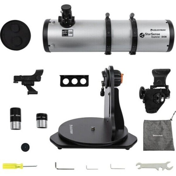 Celestron Telescópio Dobsoniano de mesa StarSense Explorer 130/650