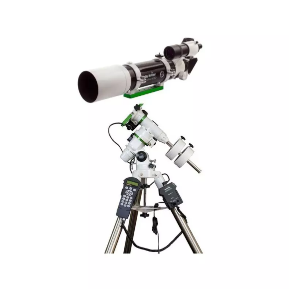 Skywatcher Pacote de telescópio refrator Black Diamond 80ED com montagem EQM-35 PRO Goto com curso introdutório personalizado