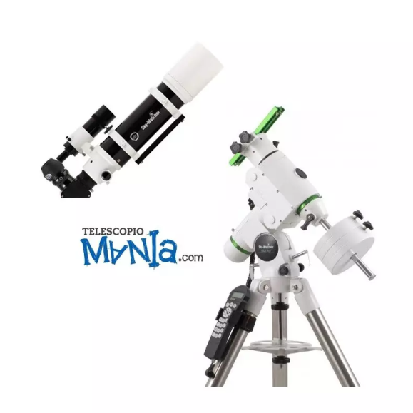 Pacote de telescópio refrator SkyWatcher ED Black Diamond ED80 PRO HEQ5 GOTO com curso introdutório personalizado