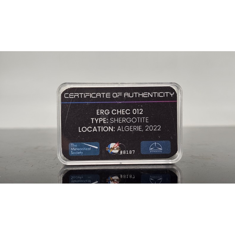 Meteorito de Marte Erg Chech 012 Meteorito de Marte Erg Chech 012