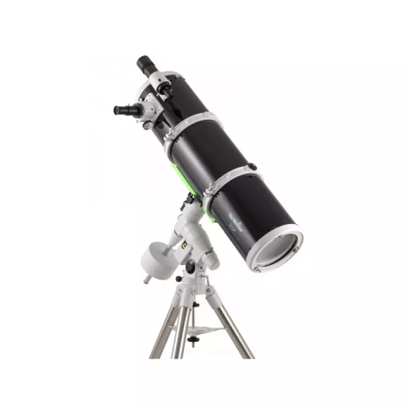 Pacote de telescópio Newton SkyWatcher 200/1000 mm com montagem NEQ5 com curso introdutório personalizado