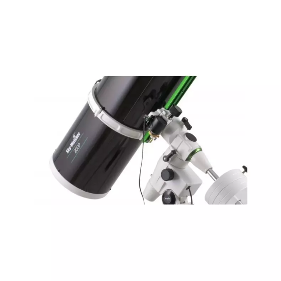 Pacote de telescópio Newton SkyWatcher 200/1000mm com montagem NEQ5 e motor duplo com curso introdutório personalizado