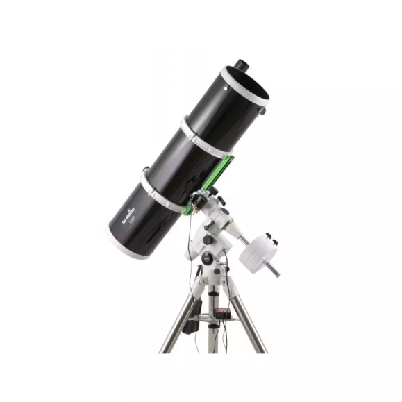Pacote de telescópio Newton SkyWatcher 200/1000mm com montagem NEQ5 e motor duplo com curso introdutório personalizado