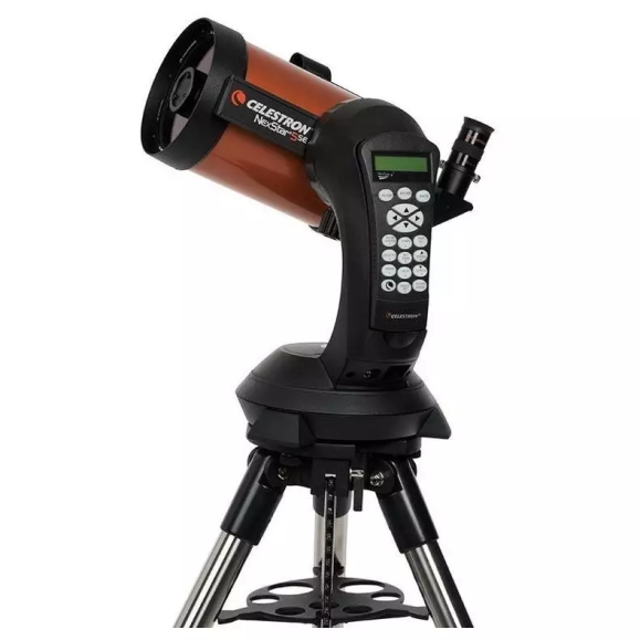 Celestron Pacote de telescópio NexStar 5 SE 11036 com curso inicial personalizado