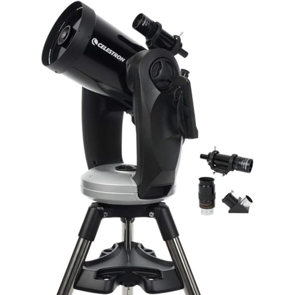 Celestron Pack Telescópio CPC 800 11073-XLT mais cunha equatorial e com curso personalizado para principiantes