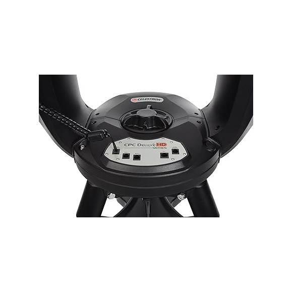 Celestron Pacote de telescópio CPC Deluxe 925 HD 11008 com cunha equatorial e curso introdutório personalizado