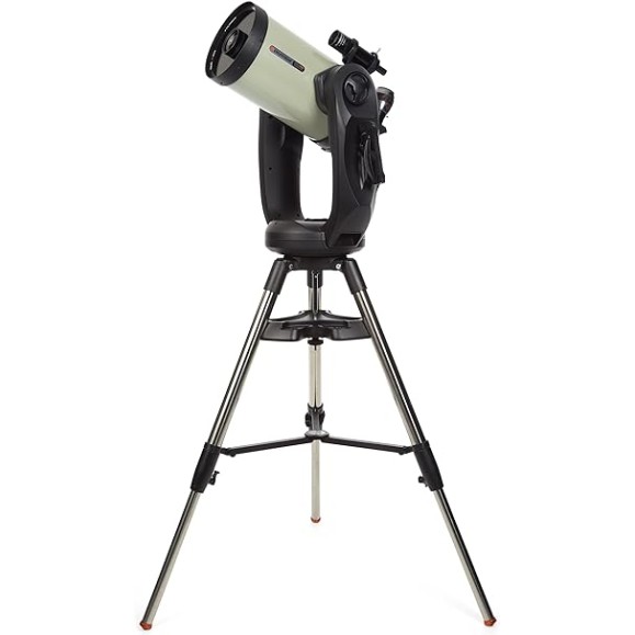 Celestron Pacote de telescópio CPC Deluxe 925 HD 11008 com cunha equatorial e curso introdutório personalizado