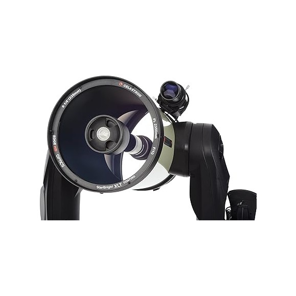 Celestron Pacote de telescópio CPC Deluxe 925 HD 11008 com cunha equatorial e curso introdutório personalizado