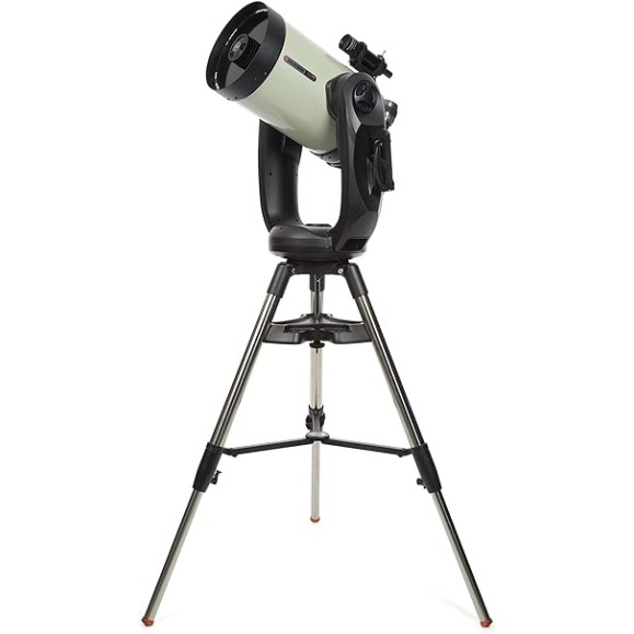 Celestron Pacote de telescópio CPC Deluxe 1100 HD 11009 com cunha equatorial e curso introdutório personalizado
