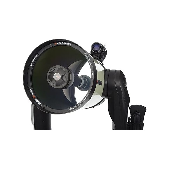 Celestron Pacote de telescópio CPC Deluxe 1100 HD 11009 com cunha equatorial e curso introdutório personalizado