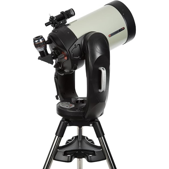 Celestron Pacote de telescópio CPC Deluxe 1100 HD 11009 com cunha equatorial e curso introdutório personalizado