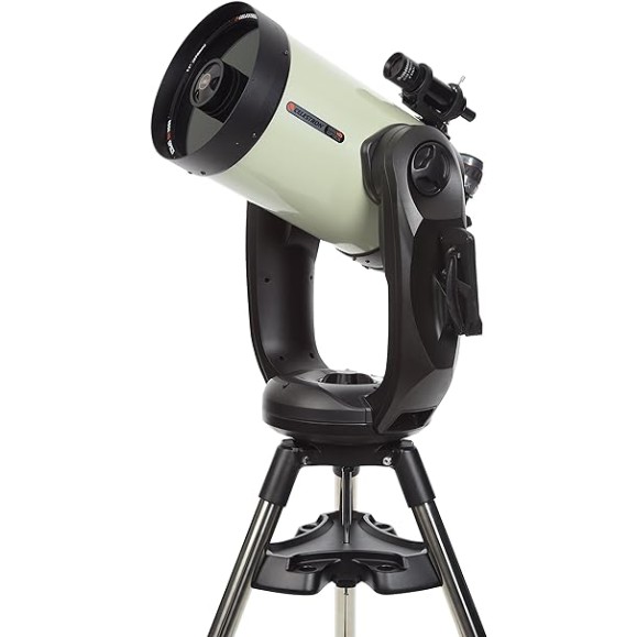 Celestron Pacote de telescópio CPC Deluxe 1100 HD 11009 com cunha equatorial e curso introdutório personalizado