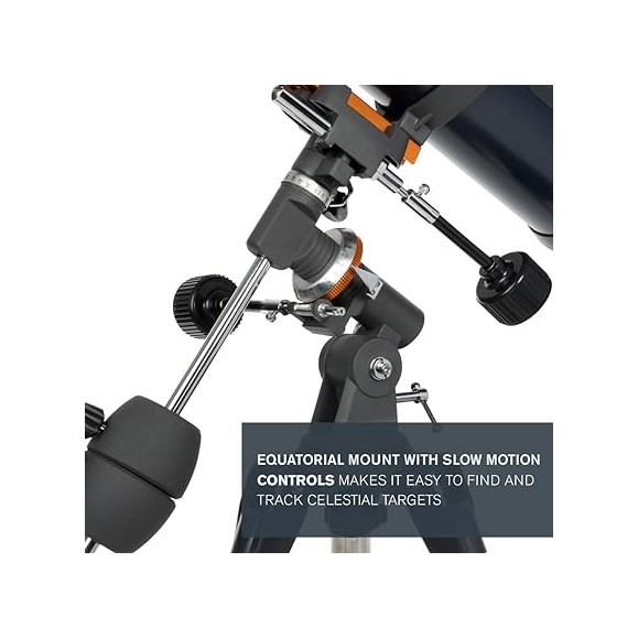 Celestron Pack Telescópio AstroMaster 130 EQ-MD com motor 31051 com curso introdutório personalizado