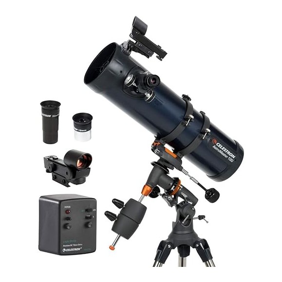 Celestron Pack Telescópio AstroMaster 130 EQ-MD com motor 31051 com curso introdutório personalizado