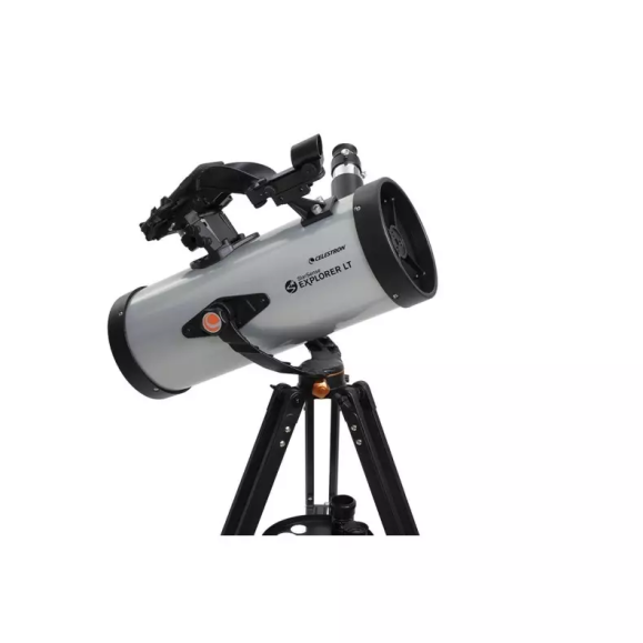 Celestron Pacote de Telescópio Refletor StarSense Explorer 127 LT Newton Telescópio Refletor StarSense com curso introdutório pe