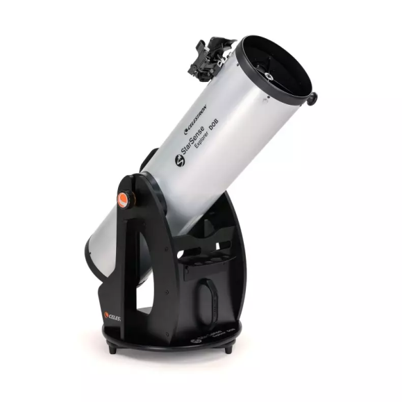 Celestron Pacote de telescópio Dobson Starsense Explorer 10" 254/1200 com curso introdutório personalizado