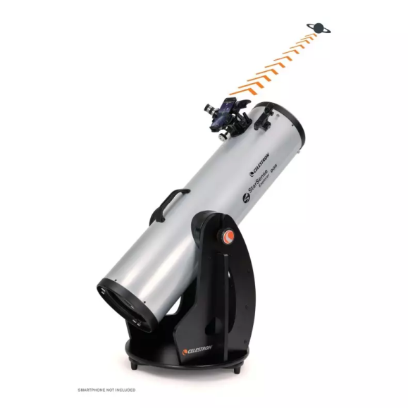 Celestron Pacote de telescópio Dobson Starsense Explorer 10" 254/1200 com curso introdutório personalizado