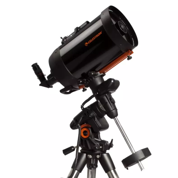 Celestron Pacote de telescópio Schmidt-Cassegrain AVX 8S 12026 com curso personalizado de astrofotografia