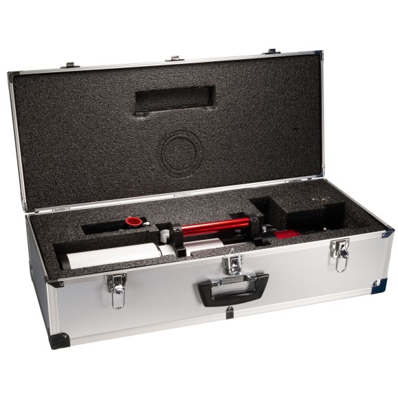 Telescópio LUNT LS100MT/B1200R&P APO para o Sol e o céu estrelado