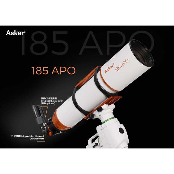 Askar Tubo do astrografo triplo 185 APO