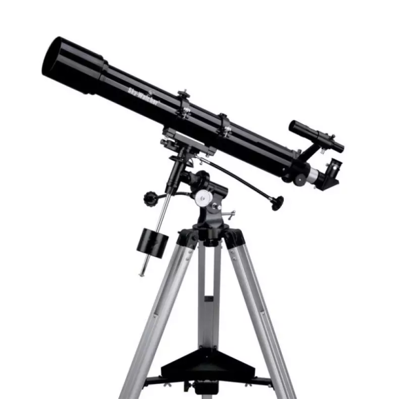 Pacote de telescópio SkyWatcher Refrator 90/900 EQ-2 com curso introdutório personalizado
