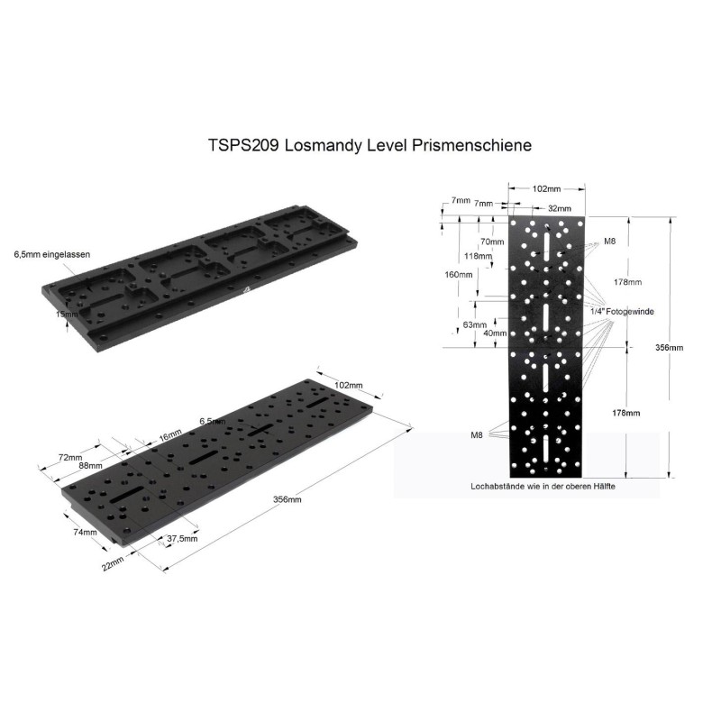 TS Losmandy Universal em cauda de...