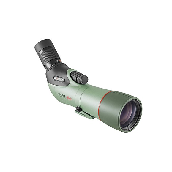 Kit de observação Kowa TSN-66A PROMINAR 25-60X zoom grande angular e estojo de neopreno