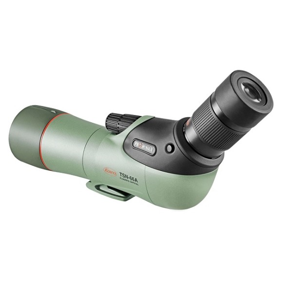 Kit de observação Kowa TSN-66A PROMINAR 25-60X zoom grande angular e estojo de neopreno