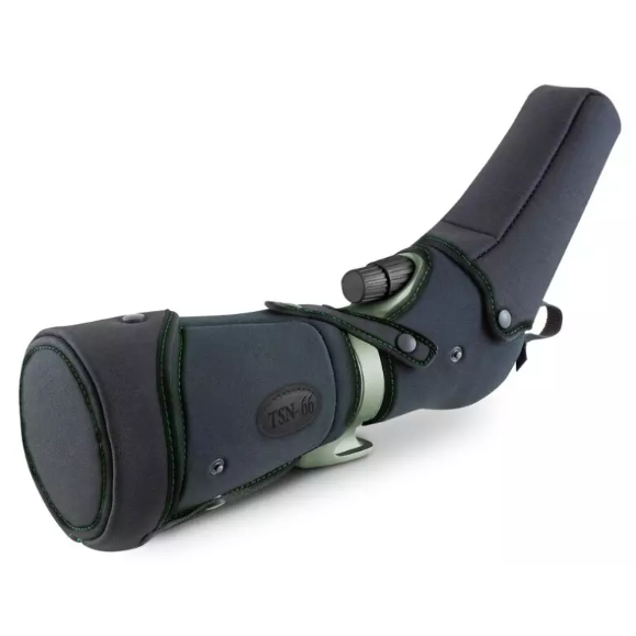 Kit de observação Kowa TSN-66A PROMINAR 25-60X zoom grande angular e estojo de neopreno