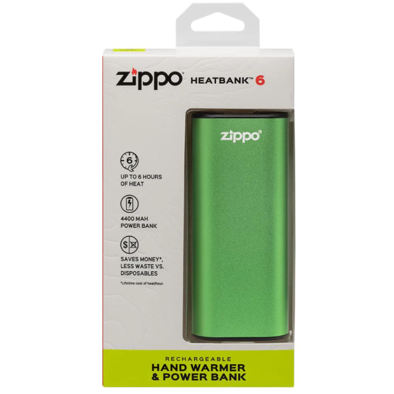 Aquecedor de mãos recarregável ZIPPO...
