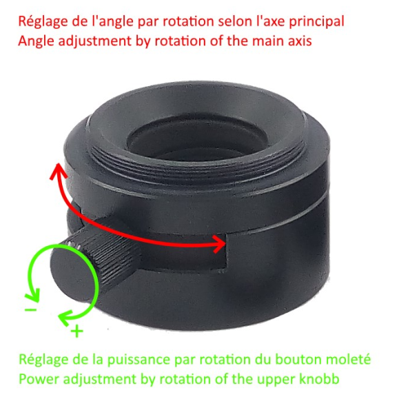 Corretor de dispersão atmosférica Pierro-Astro ADC Mk III