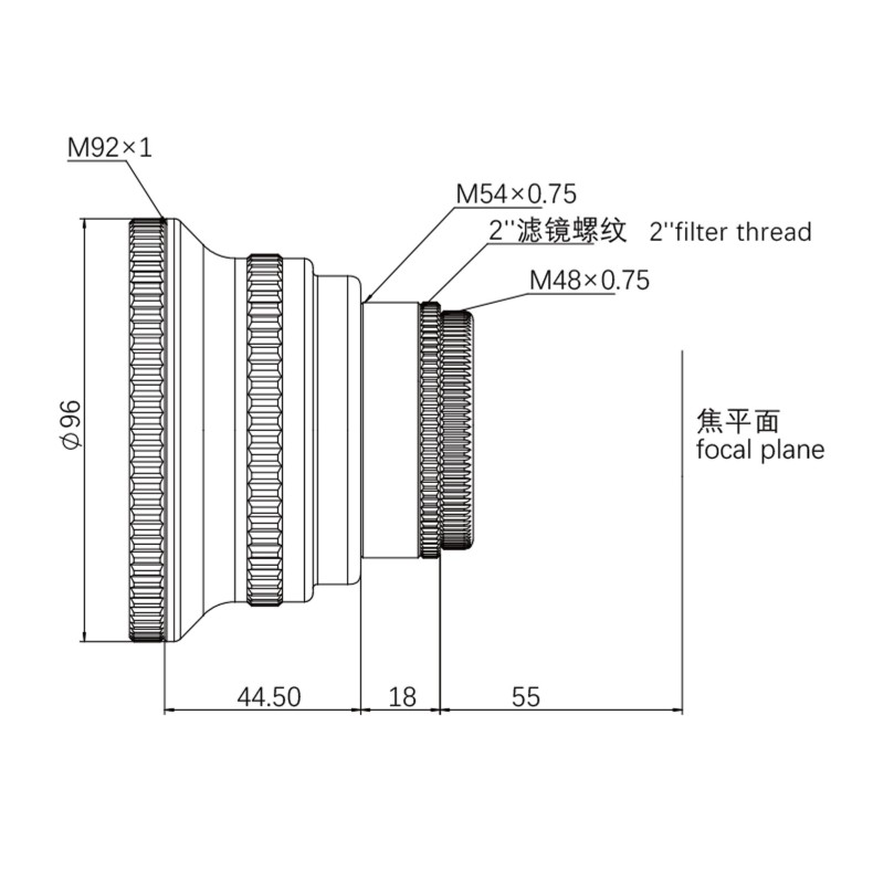 Redutor 0,8x para 140 APO ASKAR Redutor 0,8x para 140 APO ASKAR